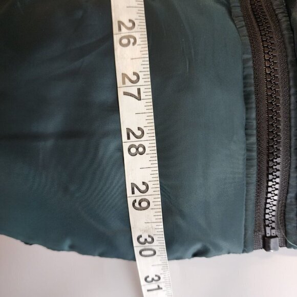 SEBBY Women's 3/4 Puffer Jacket In Bottle Green Size S NWT - Picture 12 of 12